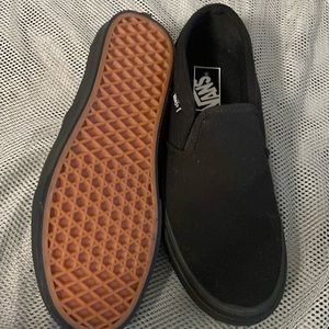 Van’s all black new w/o tags never worn